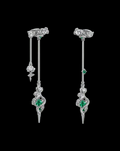 Emerald Ophis Dangles